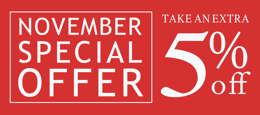 NOVEMBER SPECIAL OFFER