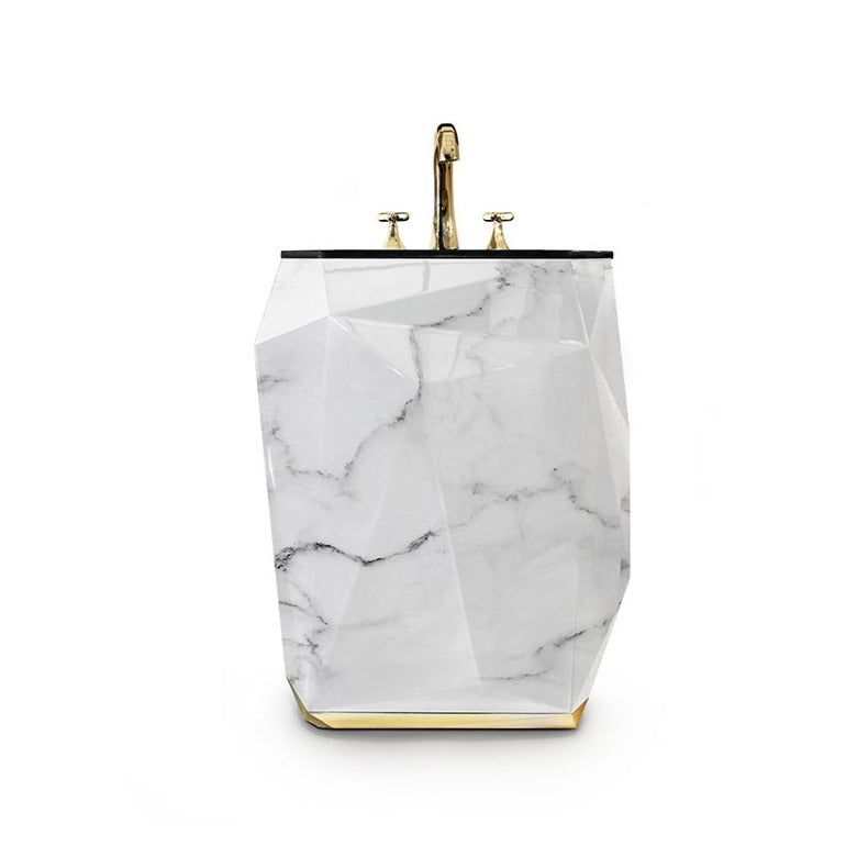 Diamond Faux Freestanding