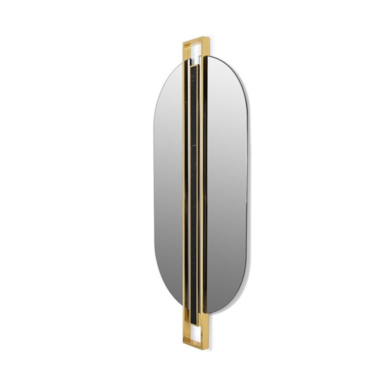 Shield Oval Mirror