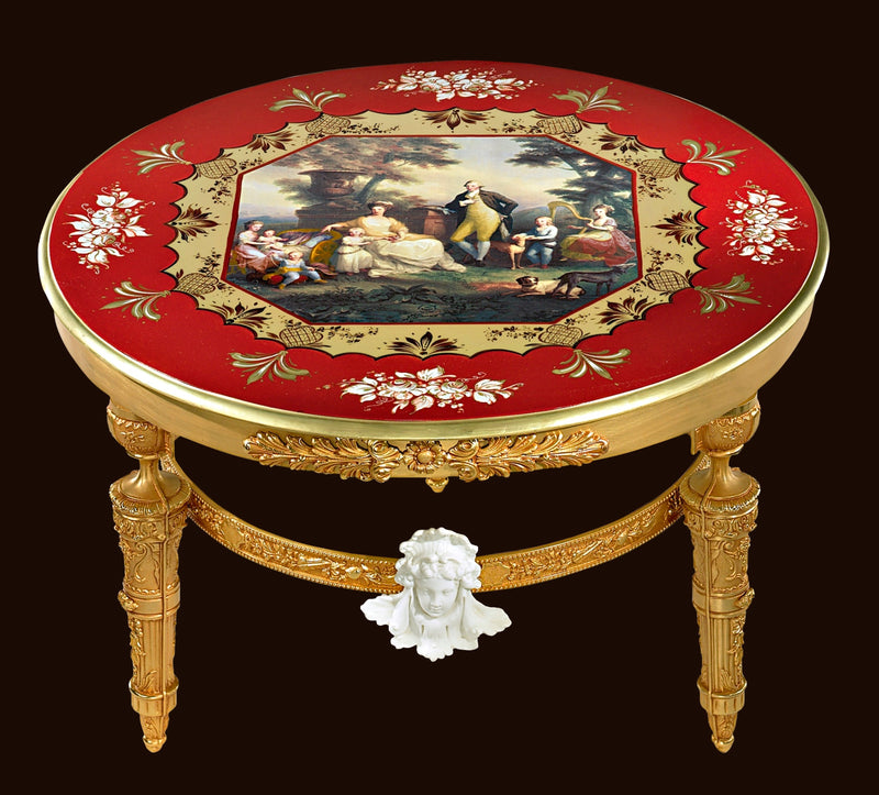 Round Top Coffee Table