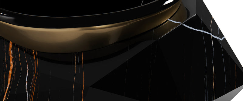 Diamond Faux Marble Bathtub