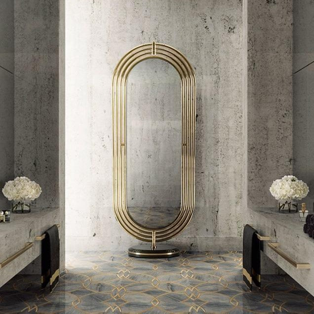 Colosseum Floor Mirror