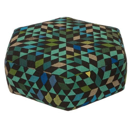 Triangles Rug - Pouffs - Low