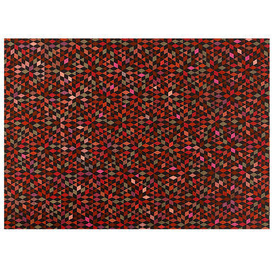 Triangles Rug - Diamond Strawberry