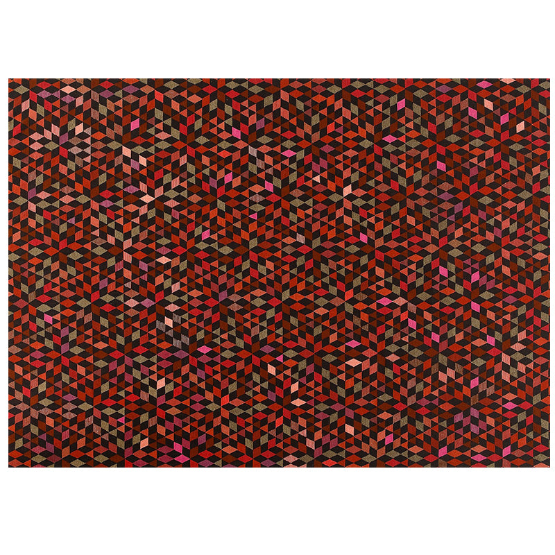 Triangles Rug - Diamond Strawberry