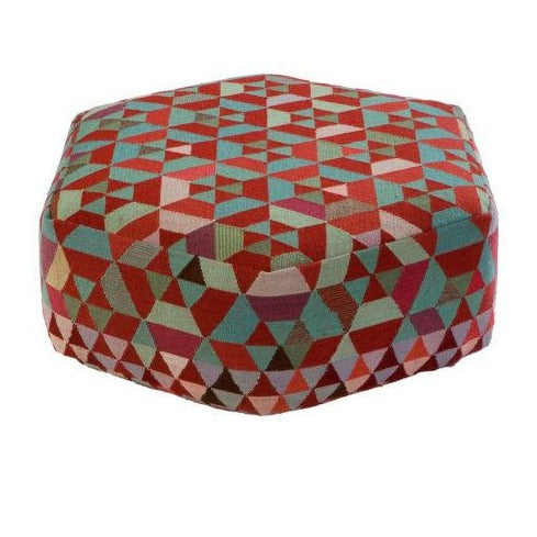 Triangles Rug - Pouffs - Low