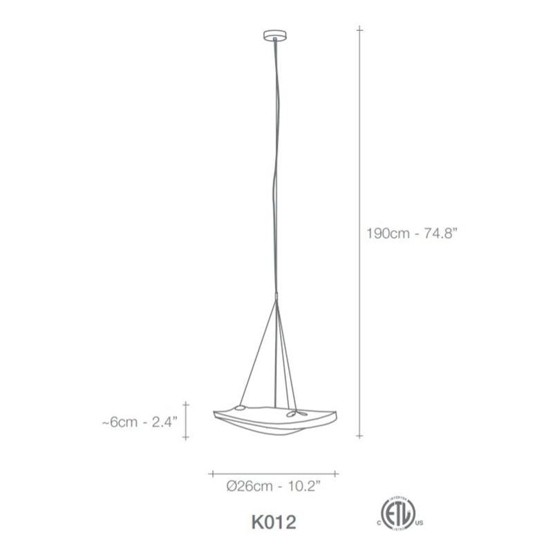 TERZANI - Manta Pendant Light - Matchless Style