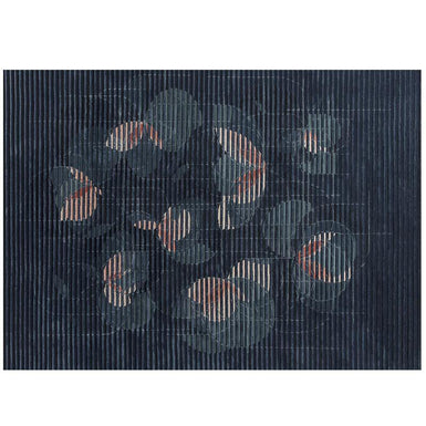GOLRAN - Lake Floral Rug - Blue - Matchless Style