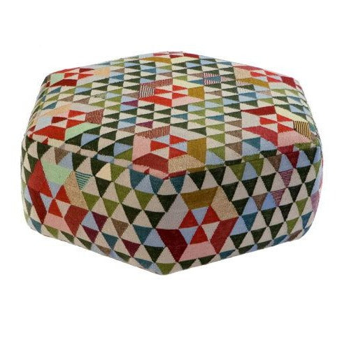Triangles Rug - Pouffs - Low