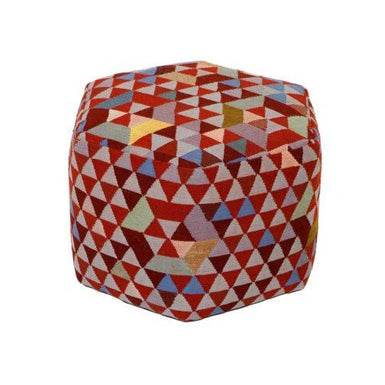Triangles Rug - Pouffs - Tall