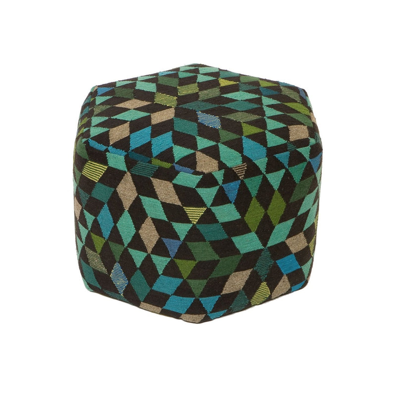Triangles Rug - Pouffs - Tall