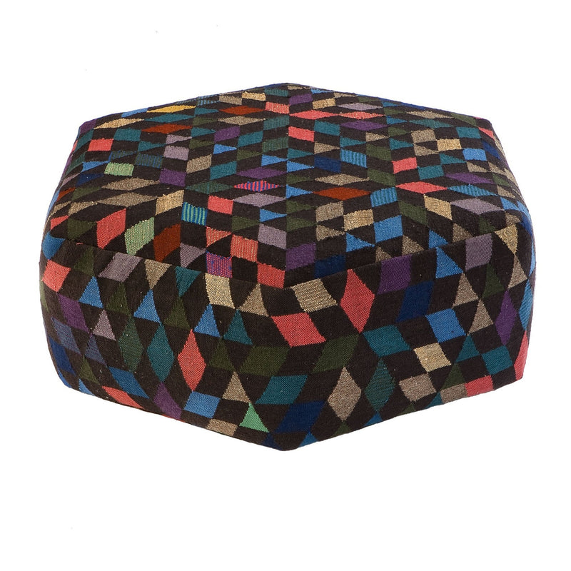 Triangles Rug - Pouffs - Low