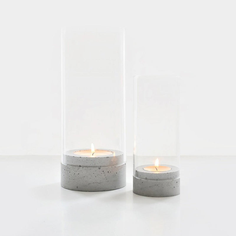 Candlesticks with Glass - matchless style