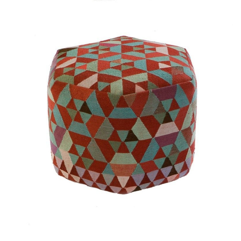 Triangles Rug - Pouffs - Tall
