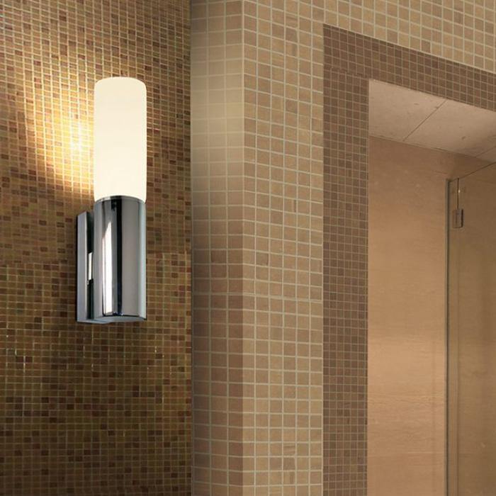 CG Lighting - Jupiter LED Wall, Chrom with White Triplex Glass - Matchless Style