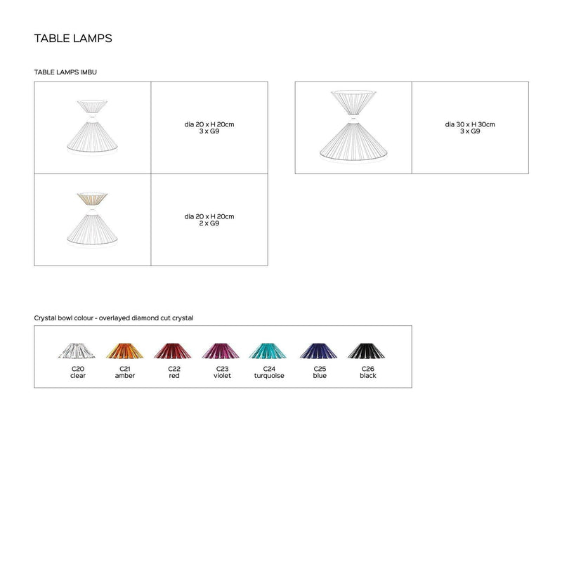 AYSAN - IMBU Table Lamp - Matchless Style