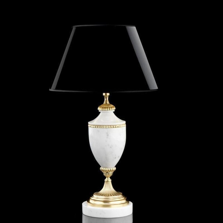 Brass table lamp with crystals HERITAGE by BADARI