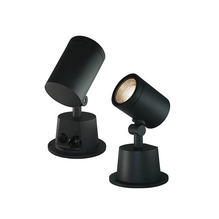 CG Lighting - Moby LED Outdoor Spot Light, Sandy Anthracite - Matchless Style