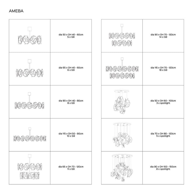 Ameba Suspension Set - matchless style