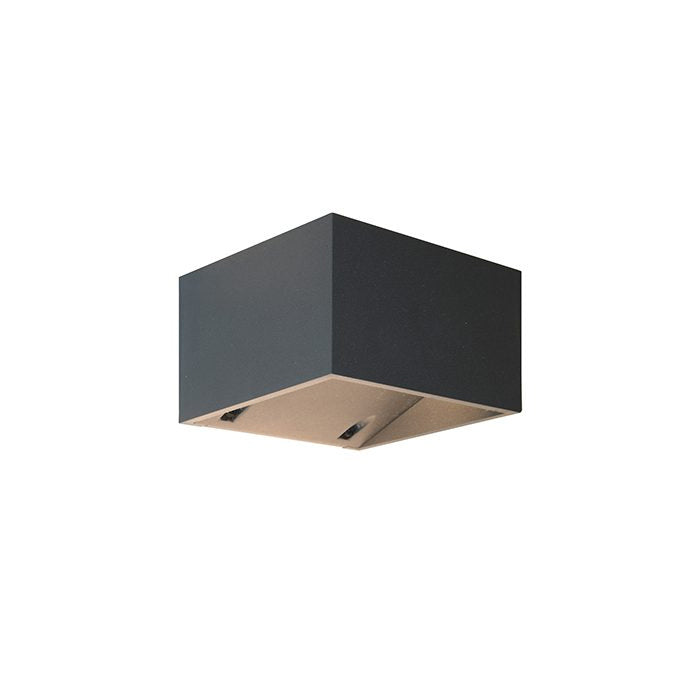 Outdoor Wall Light, 9W LED, Sandy Anthracite